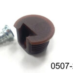 Unifix de inserción café d.20 mm h=13 mm