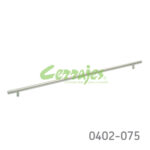 Jaladera Acero Inoxidable 304 cc 544 mm L=624 mm 4040 I14 cepillado Tornillo #8 - 32X1"