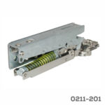 Sistema de levantamiento muelle amarill-amari Salice"Wind" H=57mm L=202mm Fuerza"I" automática(Push)