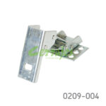 Bisagra para puerta con marco de aluminio v006