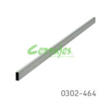 Varilla rectangular division Nova Pro recortable Alu-Metal