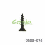 Tornillo para bisagra americana #6 x5/8" (15,875 mm) PH2 Latón antiguo con punta
