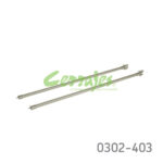 Riel lateral para tornillo ten champagne 500 mm