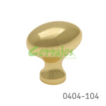 Botón Latón L=31 mm 2035 L15 Latón pulido Tornillo #8-32X1"
