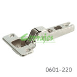 Bisagra semi-sobrepuesta FGV "MS15" "Slide On" Ø=35mm cuello 0848x6mm 110° niquelada autocierre
