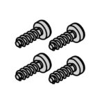 Tornillos especiales Ø4 x11.5 mm Vionaro para frente cajon interno
