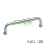 Jaladera Latón cc 96 mm L=106 mm 2032 L07 Cromado Tornillo #8 - 32X1"