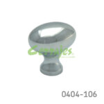 Botón Latón L=31 mm 2035 L07 Cromado Tornillo #8-32X1"