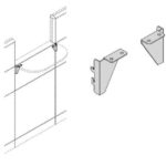 Soporte ventanilla antracit 61110094.092