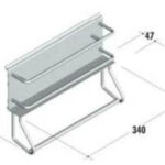 Portarollos triple w066