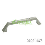 Jaladera Zamak cc 128 mm L=150 mm 4133 Z56 Combinación de colores Tornillo #8 - 32X1"