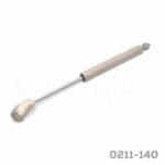 Pistón Italiana Ferramenta "Kraby Compact" L=244mm beige 80N