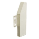 Soporte frontal interno para cajón "Impaz" Cerrajes "Impaz" H=85mm crema derecho