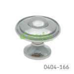 Botón Zamak Ø=31 mm 2046 Z07 Cromado Tornillo #8-32X1"