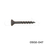 Tornillo para unión de madera cabeza plana "Sinker" #8 x2" (50,8 mm) PH2 Negro con punta