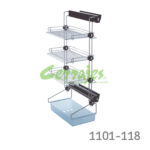 Extr Lat 3 Plazas y Cajon Acrilico 305x971x478 mm Izquierda