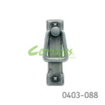 Jaladera Zamak cc 64 mm L=94 mm 3026 Z30 Pewter antiguo Tornillo M4x25mm
