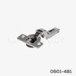 Bisagra Salice "Silentia Plus" S100 Ø=35mm cuello 17 48x6mm 105° H=12mm niquelada cierre suave