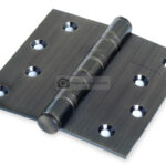 Bisagra de libro 101 x 101 x 3.0 mm bronce antiguo