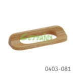 Jaladera Madera cc 96 mm L=117 mm 3009 M75 Madera de roble Tornillo #8 - 32X1"
