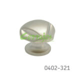 Botón Zamak Ø=28 mm 4008 Z23 Niquel mate Tornillo #8-32X1"