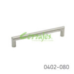 Jaladera Acero Inoxidable cc 160 mm L=172 mm 4068 I14 cepillado Tornillo #8 - 32X1"