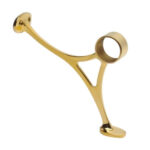 Soporte laton comb. para piso 400/1-1/2