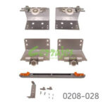 Complemento puerta externa para puerta espesor 50mm Bortoluzzi "Glow"