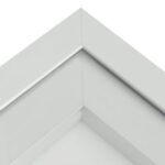 (0701-127) Perfil aluminio 4029 45x21 mm para cristal L=5,80m E35