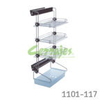 Extr Lat 3 Plazas y Cajon Acrilico 305x971x478 mm Derecha