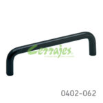 Jaladera Latón cc 101 mm L=109 mm 4022 L24 Niquel negro Tornillo #8 - 32X1"