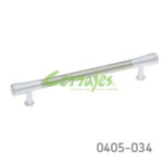 Jaladera Acero Inoxidable cc 160 mm L=208 mm 6024 I14 cepillado