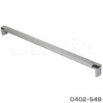 Jaladera Zamak/Aluminio cc 384 mm L=396 mm 4331 A56 Combinación de colores Tornillo M4x25mm