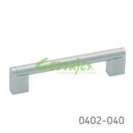 Jaladera Zamak cc 128 mm L=156 mm 4182 Z09 Cromo mate Tornillo M4Xx48mm