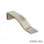 Jaladera Zamak cc 64 mm L=105 mm 4648 Z23 Niquel mate Tornillo M4x25mm