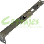 Pasador de embutir con gancho 203 mm bronce antiguo
