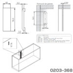 Cover blanco para LIBRA perforacion 12x54,5 mm - Image 2