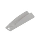 Componente inferior para soporte Italiana Ferramenta "K-Push Tech" L=37mm gris claro