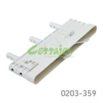 Colgador lateral oculto LIKU para 25 mm