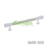 Jaladera Acero Inoxidable cc 128 mm L=176 mm 6025 I14 cepillado