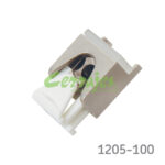 Componente para ménsula con perno Italiana Ferramenta "Kubic" h=16,5mm Ø=5mm Capacidad 20Kg
