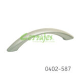 Jaladera Plástico cc 96 mm L=127 mm 4028 P91 Negro mate