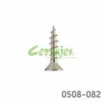 Tornillo para bisagra americana #6 x5/8" (15,875 mm) PH2 Niquelado con punta