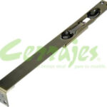 Pasador de embutir con gancho 254 mm bronce antiguo