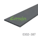 Frente metalico para cajon interno 1,2 m antracita Triomax