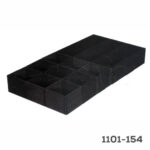 Organizador afelpado para armario 12 espacios 232x464 mm