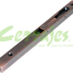 Pasador de sobreponer balancin 254 mm cobre antiguo