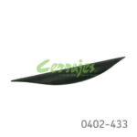 Jaladera Zamak cc 96 mm L=167 mm 4261 Z91 Negro mate Tornillo M4x25mm