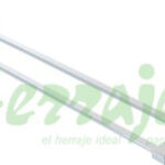 Toallero doble 615 mm laton cromado