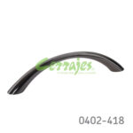 Jaladera Zamak cc 96 mm L=112 mm 4001 Z24 Niquel negro
